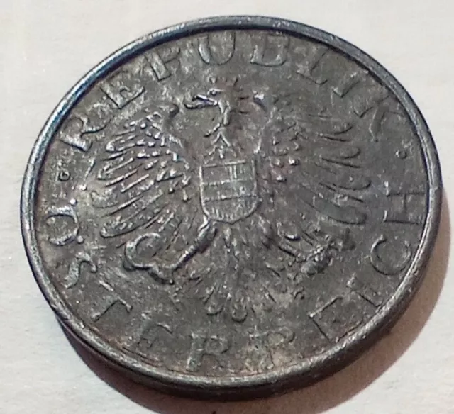 10 Groschen 1948 Austria Republik Österreich Edelweiss Gentian