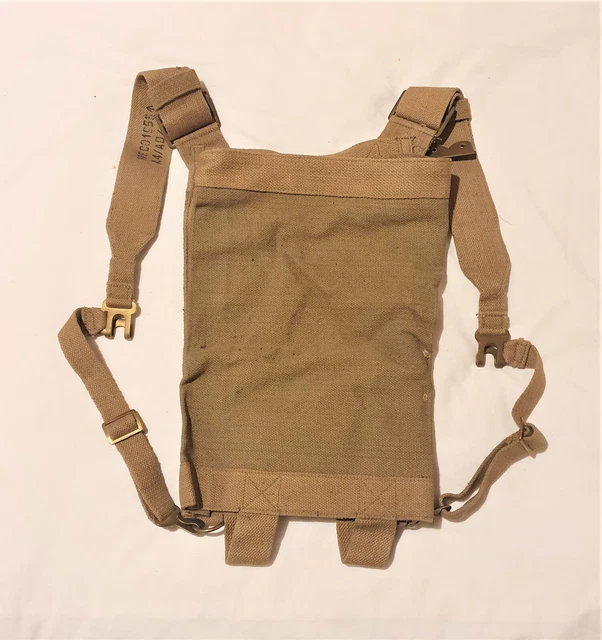 ORIGINAL WW2 PATTERN British Army Vickers Machine Gun Webbing Ammo Box