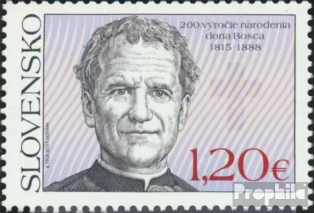 Slovakia 767 (complete issue) unmounted mint / never hinged 2015 Giovanni Bosco