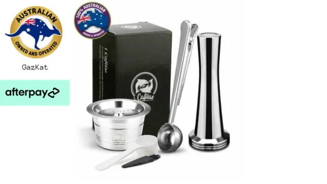 Stainless Steel Refillable Reusable Coffee Capsule Caffitaly & Tchibo Cafissimo
