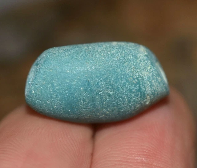 Ancient Excavated Faience Dig Bead Djenne Mali 1000 Years Old African Trade Bead 2