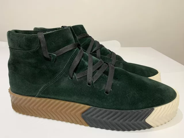 Adidas originals by alexander wang skate mid - green knight store