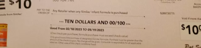 10 Similac  Exp 5-19-2023