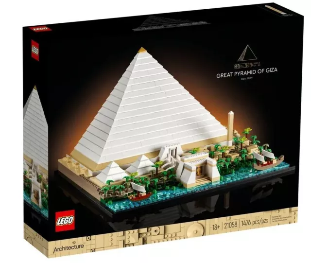 Pyramide von Gizeh Cheops Pyramide  LEGO Architecture 21058 N6/22