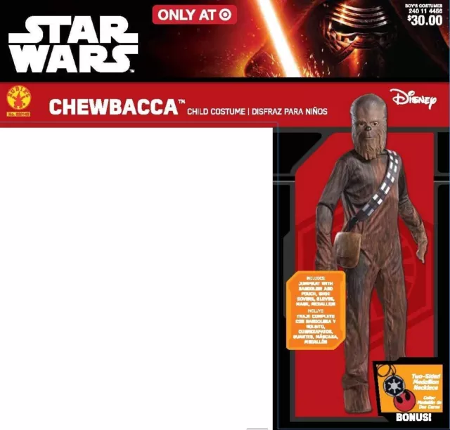 Rubie's Official Chewbacca Boys Fancy Dress Star Wars Movie Film Childrens Kids 3