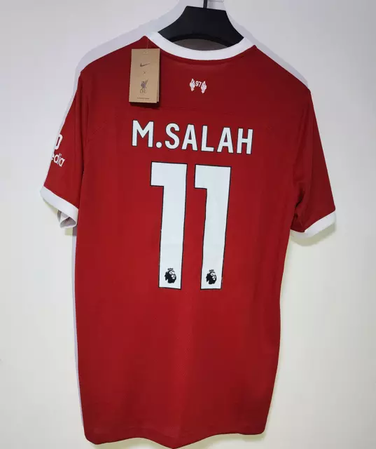 M. SALAH SALAH #11 DARWIN #9  Soccer Jersey Football Shirt RED