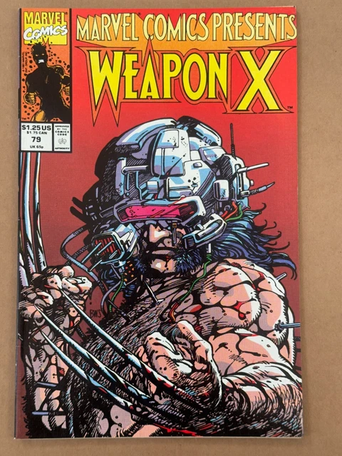 Marvel Comics Presents 79 VF/NM Weapon X p8 WOLVERINE Barry Windsor-Smith a
