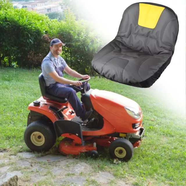 Riding Lawn Mower Tractor Seat Cover Padded Cushion Surface Durable  Waterproof