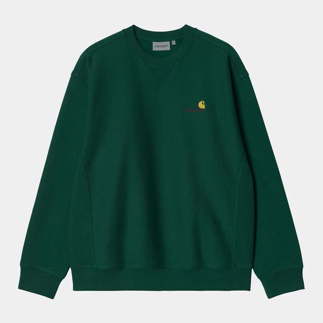Carhartt - Mens American Script Sweat Top - Hedge