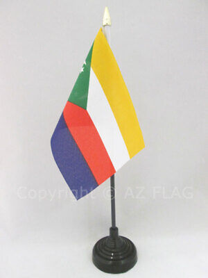AZ FLAG Drapeau de Table Lombardie 15x10cm Italie 10 x 15 cm Petit Drapeaux DE Bureau Lombard Lombardia 
