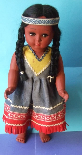 Ancienne poupée noire creole MIGLIORATI 70's - Collection