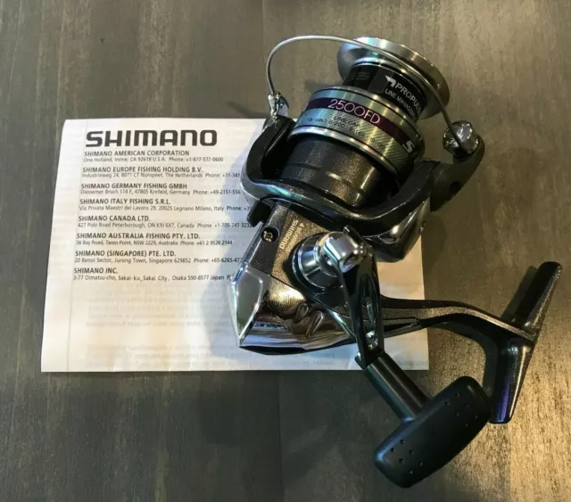 SHIMANO SIENNA 2500 FD Spinning Fishing Reel Classic Style - New