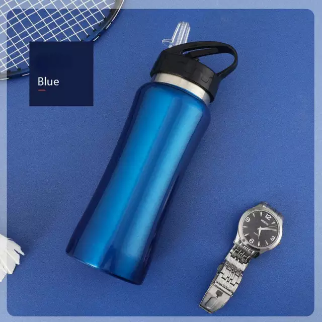 304 Stainless Steel Sports Water Bottle Cycling Bicycle Bike Drinking Water Cup