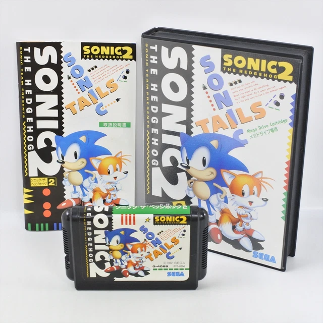 SONIC THE HEDGEHOG 2 Mega Drive Sega 2204 md £27.57 - PicClick UK