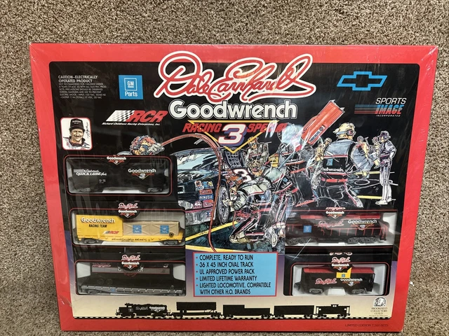 Dale Earnhardt Goodwrench Racing Express Train Set  Ready To Run New Sealed H.o.
