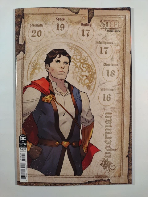 Dark Knights Of Steel #1 - 1:25 Yasmine Putri Character Sheet Variant - DC 2022