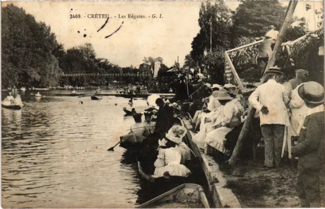 CPA AK Creteil Les Regates FRANCE (1282401)