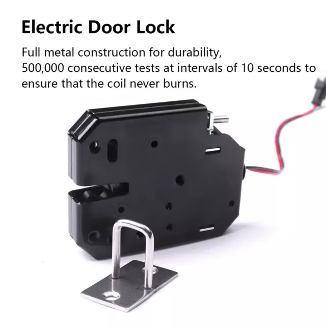 12V K01 Electromagnetic Security Electric Magnetic Lock Door Access Control Lock 2