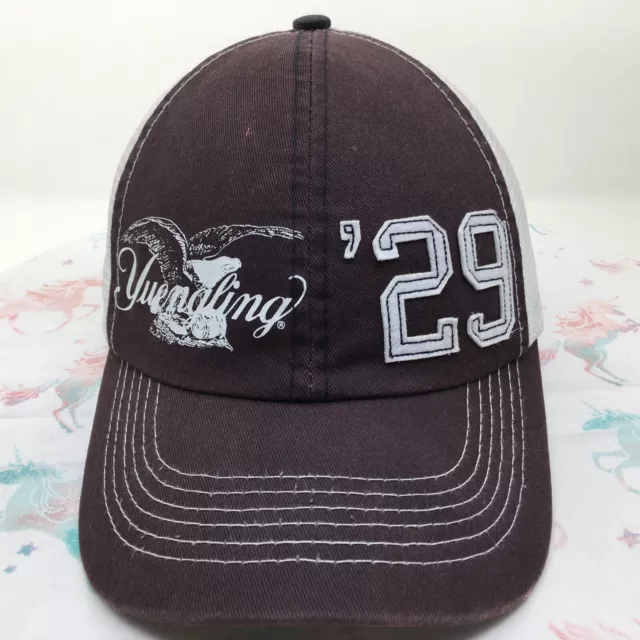 0118 Yuengling '29 Beer Strapback Trucker Hat Ball Cap Baseball Mesh Adjustable