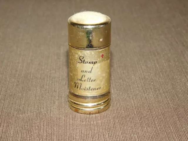 SWAK Vintage Stamp Wax Seal Sealed With A Kiss Goldtone Brass