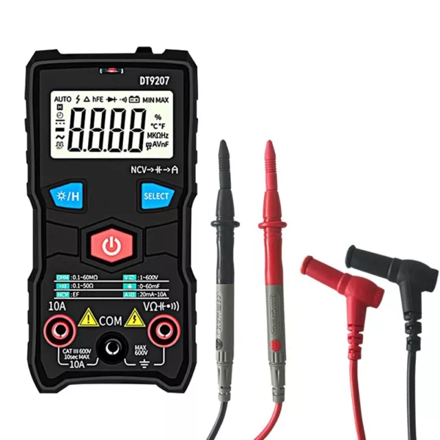 Auto Range  Digital Multimeter, Tragbares DC/AC-LCD-Display, BerüHrungslose5627