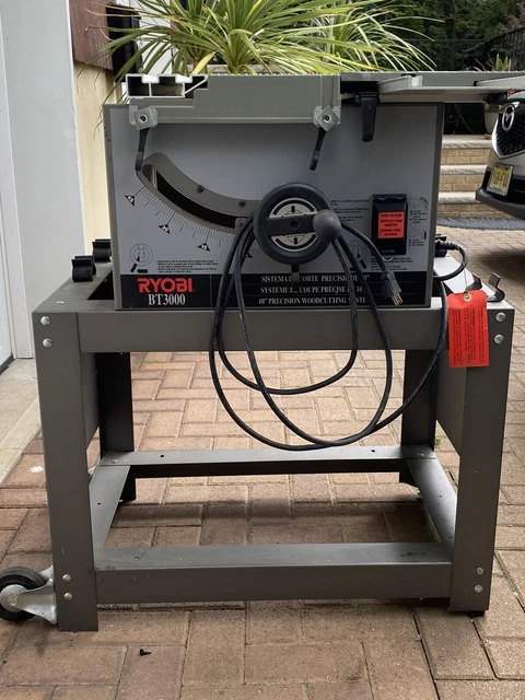 Ryobi Table Saw Bt2000 ,10” Blade With Solid Stand & Wheel . Ryobi Table Saw Bt2000 ,10” Blade With Solid Stand & Wheel .