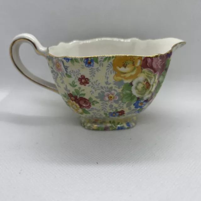 RARE Vintage Lord Nelson Ware “Rose Time” Round Creamer