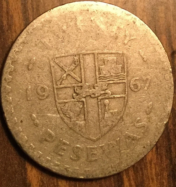1967 Ghana 20 Pesewas Coin