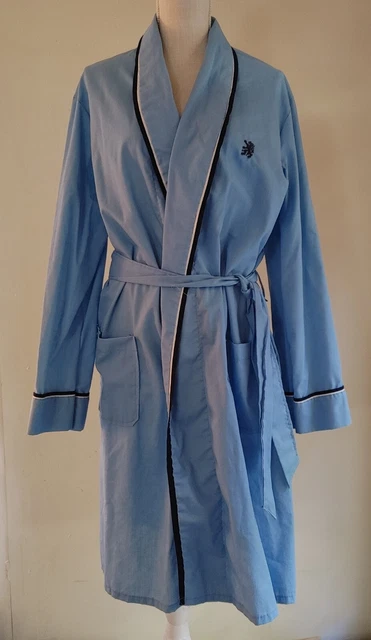 Vintage 1970's Mens Robe by Aristo size Large Perma-Press Playboy Style