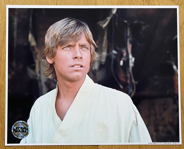 Star Wars Mark Hamill Luke Skywalker A New Hope Official Pix 10 X 8 Photo