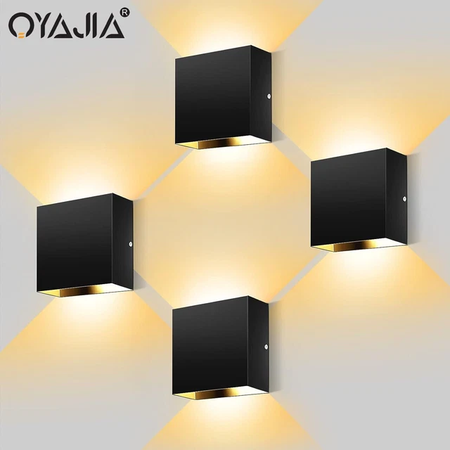 Luce lampada LED faretto moderno corridoio COB 6 W lampada da parete interna lampada da parete up down