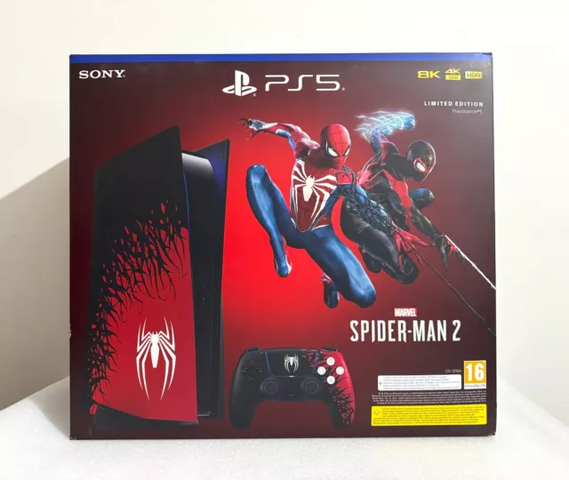 Sony PlayStation 5 PS5 Blu-ray Edition Marvel Spider-Man 2 Console Bundle  (EU Plug) - US