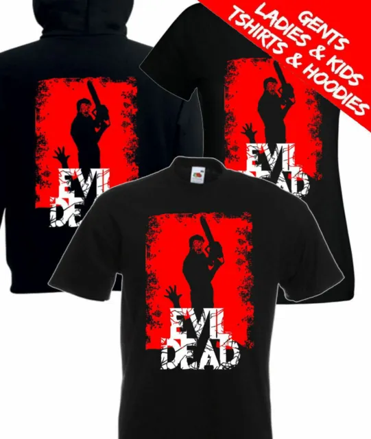 Evil Dead Ash Retro Horror Movie T Shirt / Hoodie