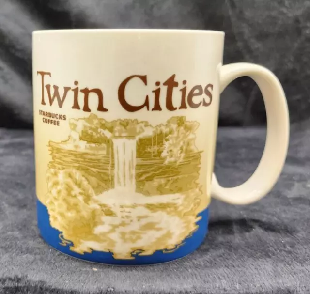 Starbucks Twin Cities Mug Global Icon City Collector Series 2011 16oz Cup EUC