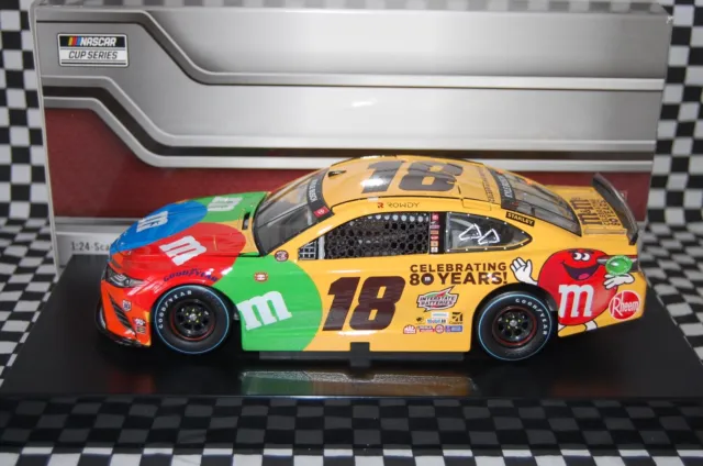 Kyle Busch #18 M&M's Celebrating 80 Years 2021 Toyota Camry 1/24 NASCAR Die-cast