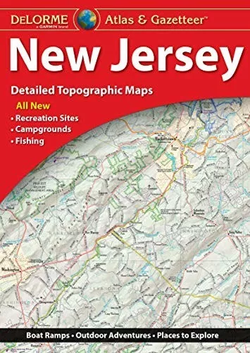 New Jersey State Atlas & Gazetteer, by DeLorme