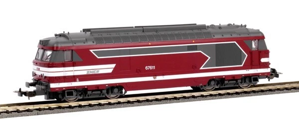 Locomotive Diesel PIKO BB61000 FRET SNCF 95187 - Échelle N - Neuve