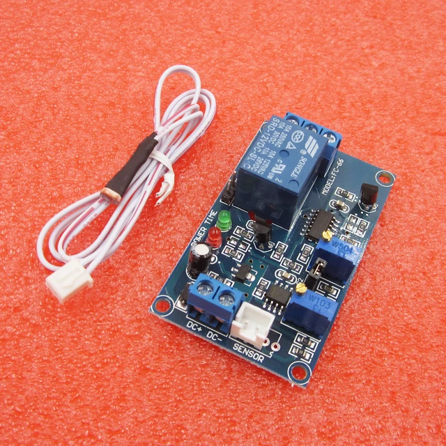 LIGHT DETECT SENSOR 12V photoresistor relay module with timmer light ...