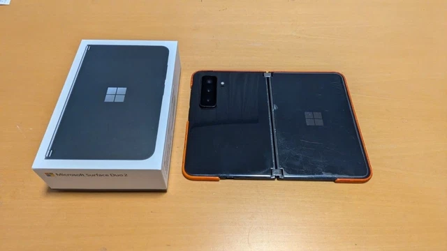Microsoft Surface Duo 2 オブシディアン 128GB Microsoft Surface Duo 2 - 128 GB - Obsidian (Unlocked) for