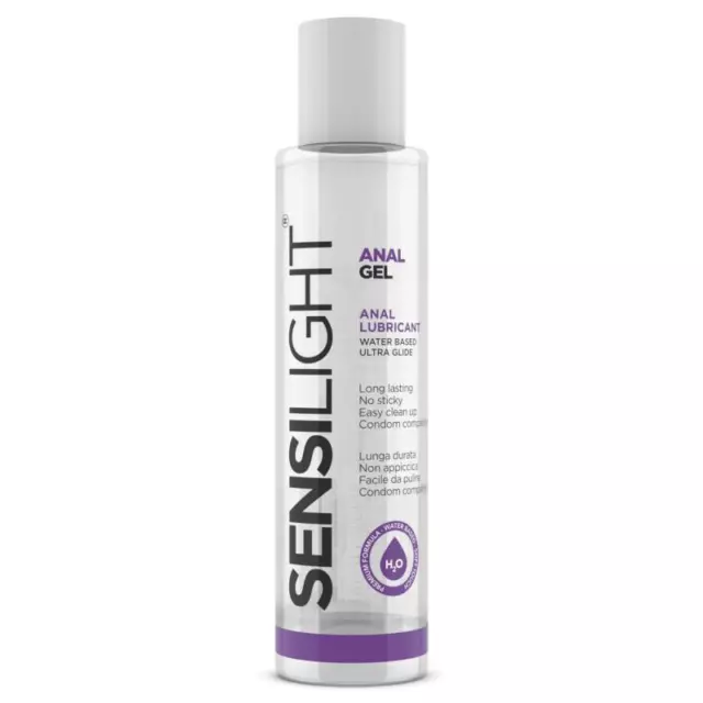 Lubrificante anale a base acqua gel intimo salva preservativo per uomo e donna