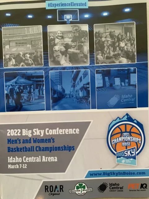 2022 NCAA BIG SKY Basketball Program Tournament Final Four MENS WOMENS 2023