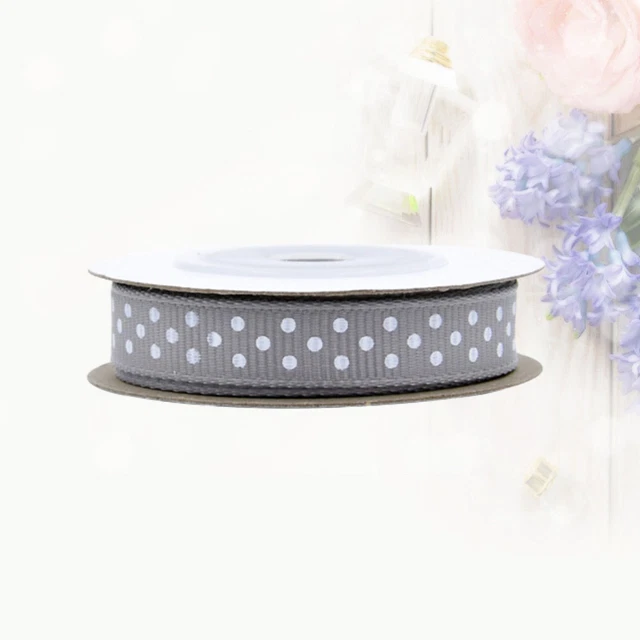 5 Rolls Party Decoration Craft Fabric Ribbon Gift Ribbons Floral Baby Printing