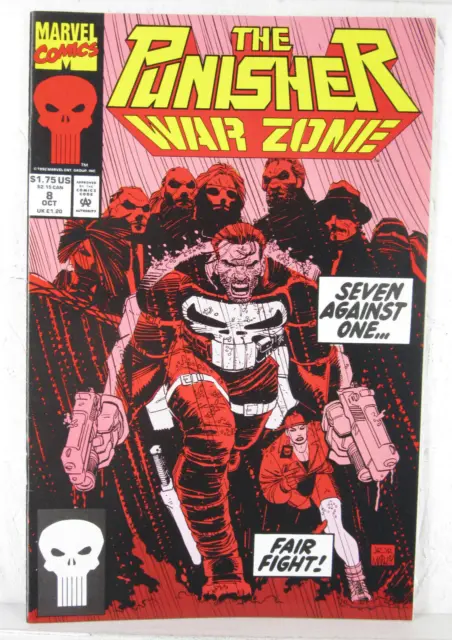 THE PUNISHER WAR ZONE #8 * Marvel Comics * 1992 - Comic Book
