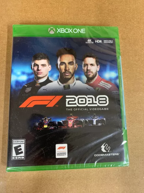 F1 2018 - Formula One 2018 XBox One - Brand NEW Factory Sealed U.S. Release