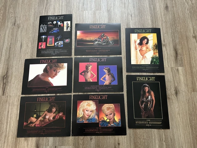 Lote de guías de fotografía folletos de colección de la serie Finelight de 1980