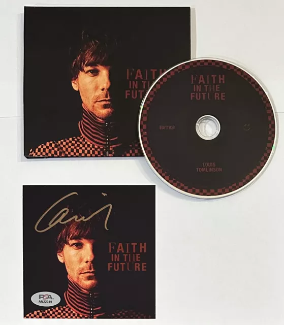 Louis Tomlinson Walls Signed Autographed CD Album One Direction