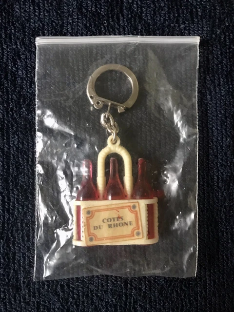Vieux Porte-clés Pub Beaujolais - Objet Collector Vintage à Chiner