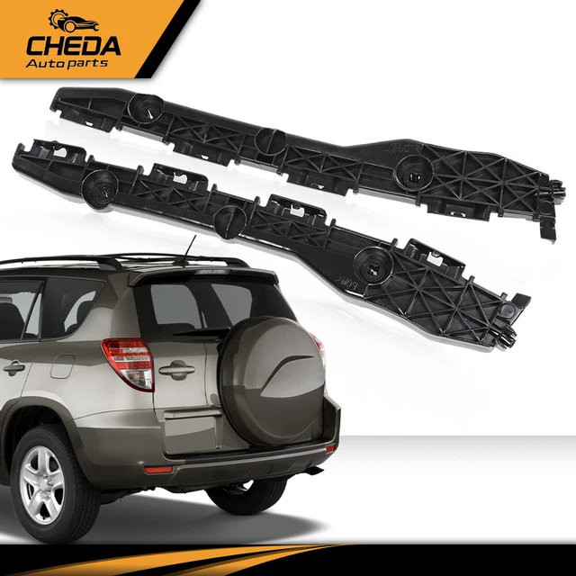 Revêtement Pare-chocs Arrière Noir Satiné - Pour Toyota RAV4 V (2019+) - 8