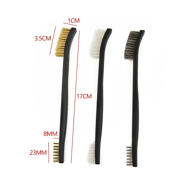 Lot 8 Buses Brosse Nylon Et Acier Inox Pour Nettoyeur Vapeur Karcher SC1 à SC7