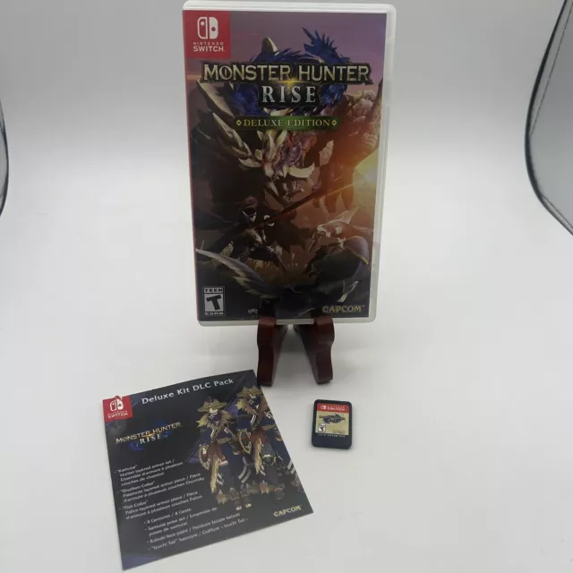 Nintendo Switch : Monster Hunter Rise Deluxe Edition - Nin VideoGames